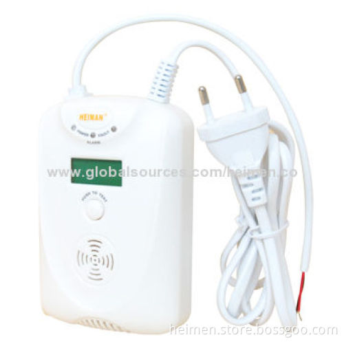 Independent Electrochemical CO Sensor with LCD Display, 100-240V AC 9V battery opeartedNew